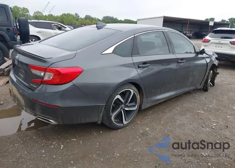 2018 Honda Accord Sport из США, поврежденный, VIN 1HGCV1F30JA022292